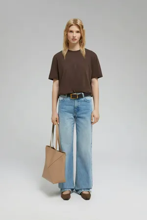 Футболка Finn Flare свободного кроя, 641 java, арт. FAF110142