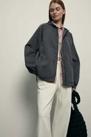 Ветровка женская прямого кроя FINN FLARE, 203 mud, арт. FBF11003