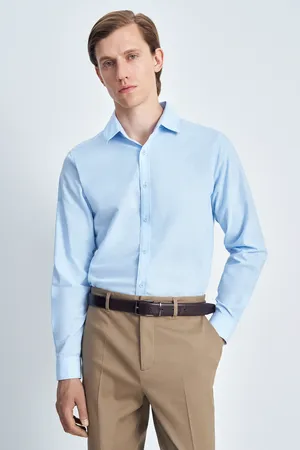 Рубашка FINN FLARE, 117 crystal blue, арт. BAS-200144