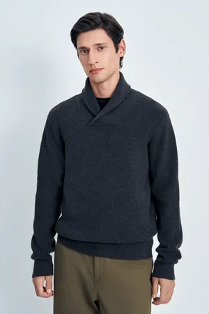 Джемпер Finn Flare с воротником-стойкой, 252 graphite melange, арт. FAE21100