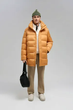 Пуховое пальто Finn Flare, 431 nugget, арт. FAC21032