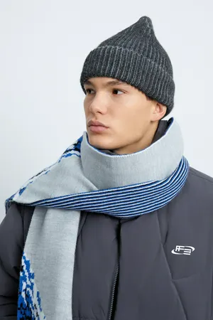 Вязаная шапка Finn Flare x Maneken, 202 mc graphite, арт. CWE97102