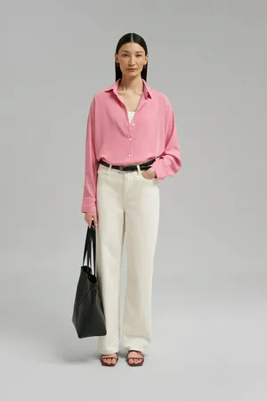 Рубашка Finn Flare прямого кроя в клетку, 802 mc fuchsia, арт. FBG110143