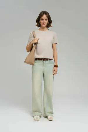 Футболка Finn Flare из мерсеризованного хлопка, 713 grain, арт. FAE110178