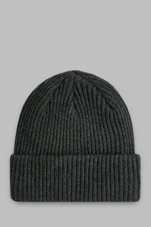 Вязаная шапка FINN FLARE, 202 graphite, арт. FAE91103
