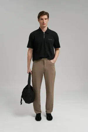 Брюки мужские Finn Flare FSG210104, бежевый, арт. FSG210104