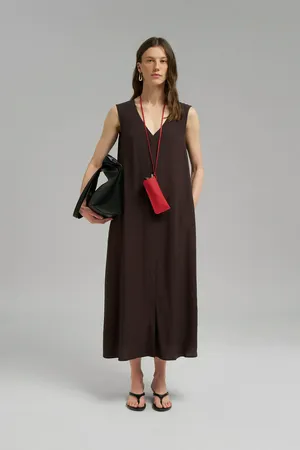 Платье FINN FLARE, 616 chocolate, арт. FSG110170