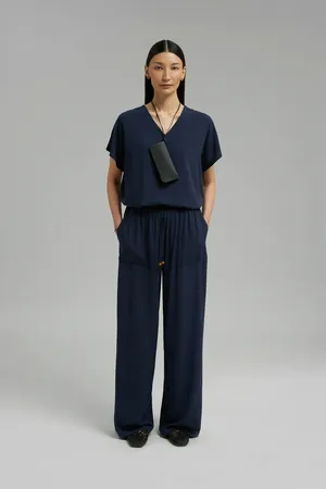 Брюки женские FINN FLARE, 101 cosmic blue, арт. FSG11008