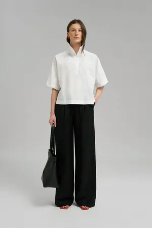 Блузка женская Finn Flare, белый, арт. FSG110156