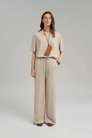 Брюки женские Finn Flare, бежевый, арт. FSG11020