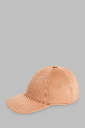 Кепи Finn Flare из шерсти и шелка, бежевый, арт. FAE11402