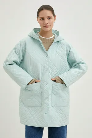 Полупальто Finn Flare FBE11023, зеленый, арт. FBE11023