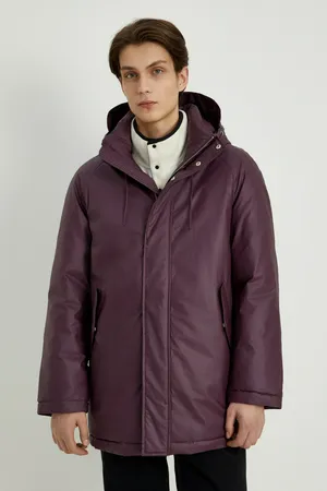 Полупальто мужское FINN FLARE, бордовый, арт. FAD21044