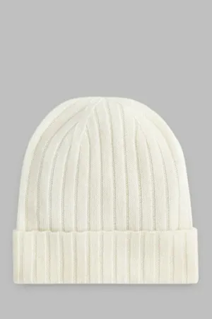 Шапка Finn Flare из кашемира, белый, арт. FAE111111