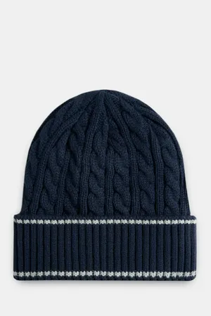 Вязаная шапка Finn Flare, синий, арт. FAE21158