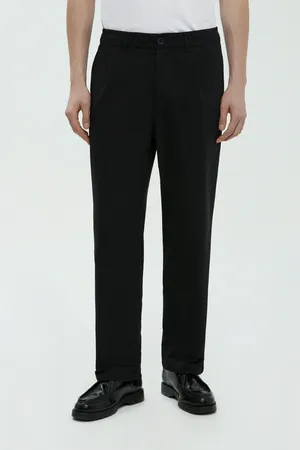 Брюки укороченные широкого кроя FINN FLARE, 200 black, арт. FBF21041