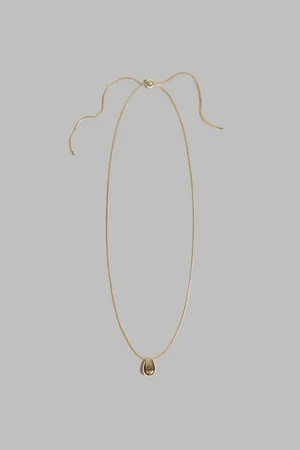 Цепочка FINN FLARE с подвеской каплей, 466 gold metal, арт. FSF11914