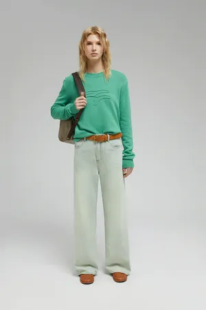 Джемпер FINN FLARE из шерсти и кашемира, 574 winter green, арт. FAF11119