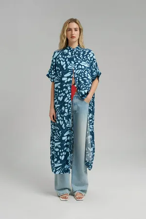 Платье Finn Flare FSG110186, 100 mc navy, арт. FSG110186