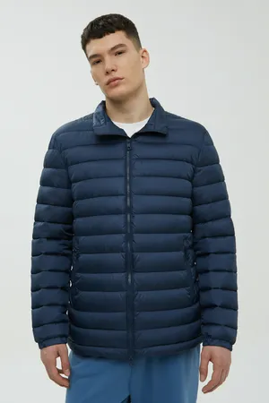 Стеганая куртка Finn Flare, 101 cosmic blue, арт. BAS-200153