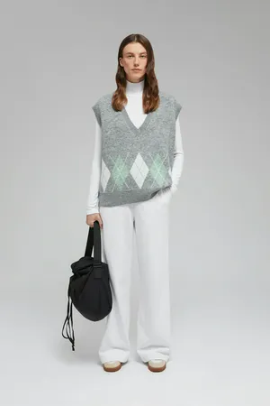 Трикотажный жилет Finn Flare, 255 mc mouse melange, арт. FAF11132