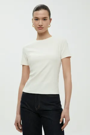 Женская футболка Finn Flare, 711 milk, арт. BAS-100180