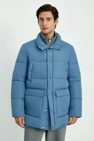 Утепленное полупальто Finn Flare, 186 coronet blue, арт. FWD21026