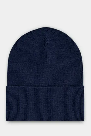 Шапка-бини FINN FLARE с шерстью, 101 cosmic blue, арт. FAC21169