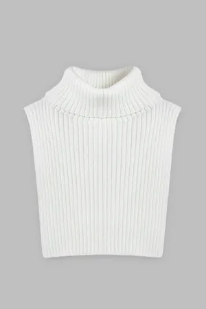 Шарф-манишка с воротником-стойкой FINN FLARE, 711 milk, арт. FAE111105