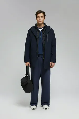 Куртка FINN FLARE с воротником-стойкой, 101 cosmic blue, арт. FAF22010