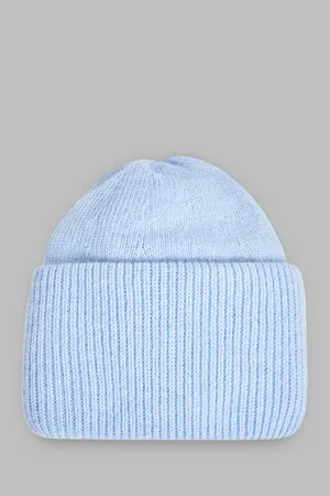 Шапка FINN FLARE из шерсти и ангоры, 117 crystal blue, арт. FAE111126