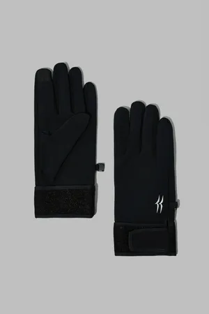 Трикотажные перчатки FINN FLARE, 200 black, арт. FAF11304