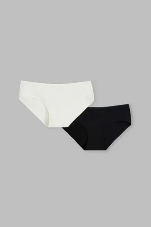 Трусы-брифы Finn Flare, сет из 2 шт., 1035 200 black/201white, арт. FAE11709S