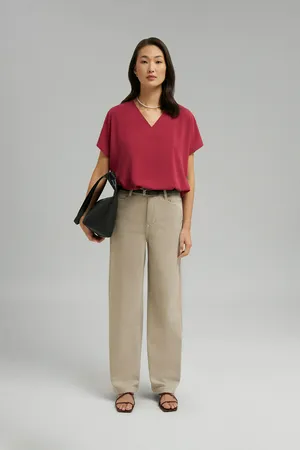 Блузка Finn Flare, красный, арт. FSG110203