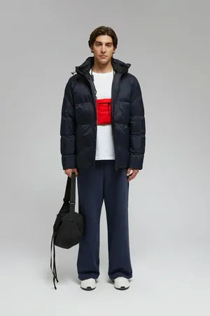 Стеганая куртка FINN FLARE с капюшоном, синий, арт. FAF22009