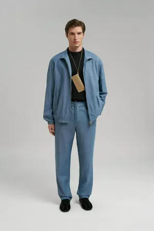 Брюки прямые Finn Flare, 186 coronet blue, арт. BAS-200170