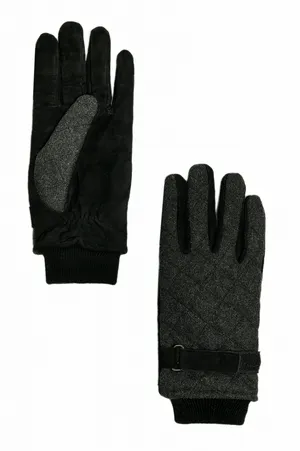 Перчатки мужские Finn Flare, 200 black, арт. W19-21301