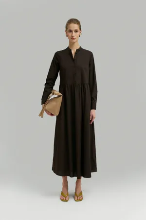 Платье женское Finn Flare, 616 chocolate, арт. FSG110187