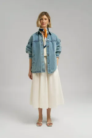 Куртка женская Finn Flare, 1261 light denim, арт. FSG15011