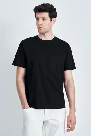 Футболка Finn Flare из мерсеризованного хлопка, 200 black, арт. FAE21036