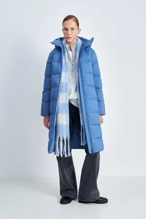 Пальто Finn Flare пуховое, 186 coronet blue, арт. FAD110100