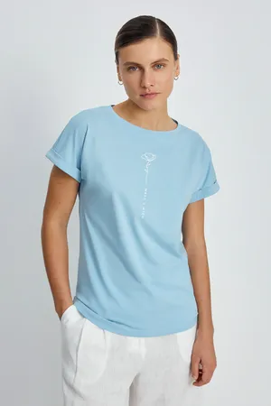 Футболка Finn Flare, 182 cool blue, арт. FBC11085