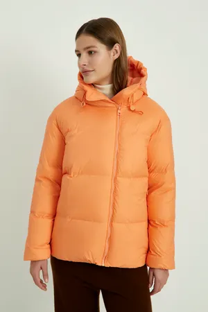 Пуховик Finn Flare, 445 papaya, арт. FAD11011